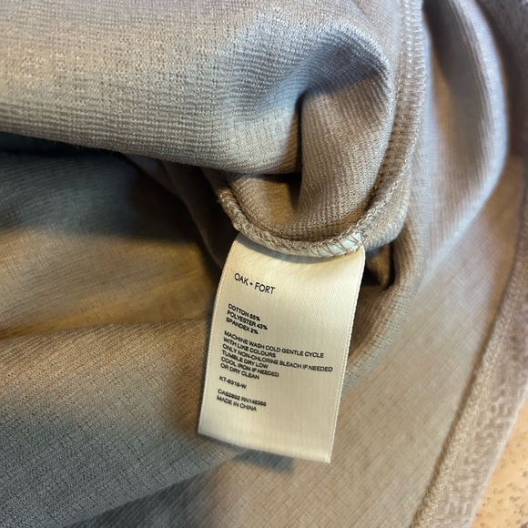 Oak + Fort Beige Button-Up Shirt - Picture 6 of 6